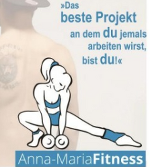 Das Bild zeigt das Logo von Anna Maria Fitness.